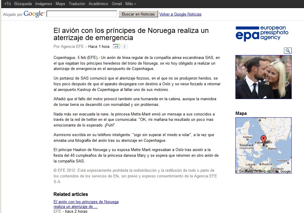 Teletipo de la agencia EFE El teletipo de la agencia EFE es una pelicula de fantasía ya que nada de lo que cuenta pasó en realidad (Foto: Captura pantalla) PULSAR PARA AMPLIAR