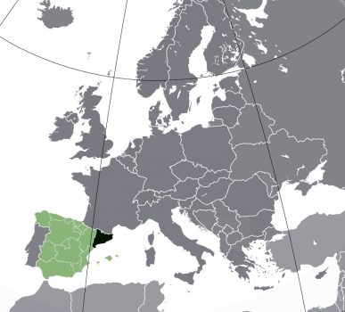 Cataluña es la región española al noreste de la península ibérica donde una minoría adoctrinada por políticos facinerosos exige separarse de España. (Foto: Wikipedia Commons)