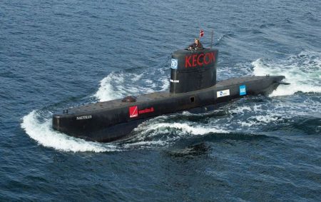 Un submarino mayor que este «EC3 Nautilus» es el que los misteriosos «representantes» querían comprar a Peter Madsen para la «futura armada catalana» (Foto : Wikipedia)
