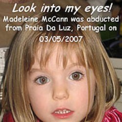 ¡Mírame a los ojos! La peculiar marca que Madeleine tiene en su ojo derecho hace que sea única (Foto: Familia McCann)