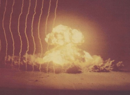 El tamaño de «Annie» era como la mitad de las bombas que se arrojaron sobre Hiroshima y Nagasaki durante la II Guerra Mundial. (Foto: Archivo Nacional EE.UU)