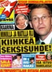 Los medios se hacen eco de «Kaarina», la amante secreta del primer ministro Matti Vanhanen. (Foto: Portada revista)
